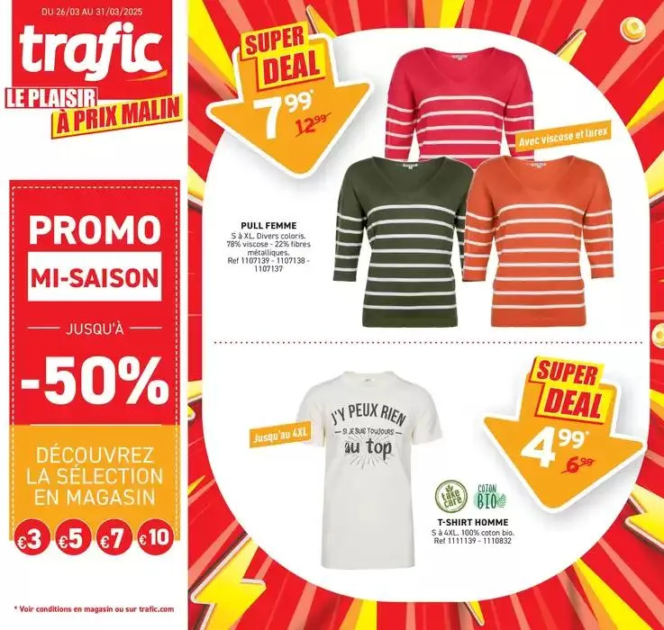 LE PLAISIR À PRIX MALIN du 25 mars au 31 mars 2025 - Catalogue page 21