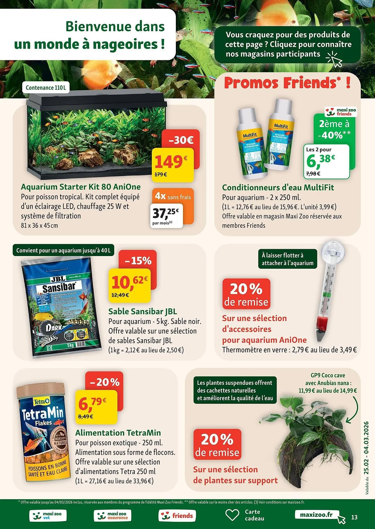 Catalogue Maxi Zoo du 25 février au 4 mars 2026 - Catalogue page 13
