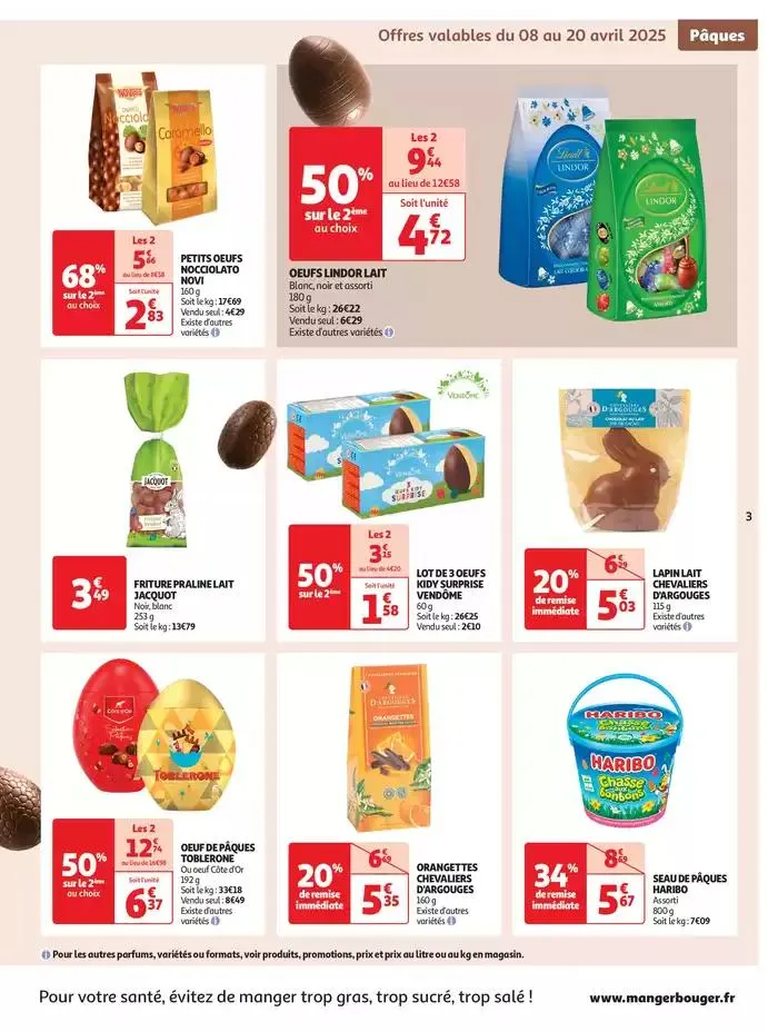 Des prix aussi bas, c'est le top du 8 avril au 21 avril 2025 - Catalogue page 3