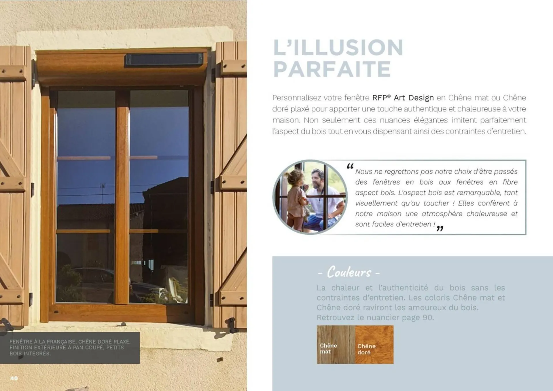 Catalogue Art & Fenêtres du 23 août au 31 décembre 2025 - Catalogue page 40