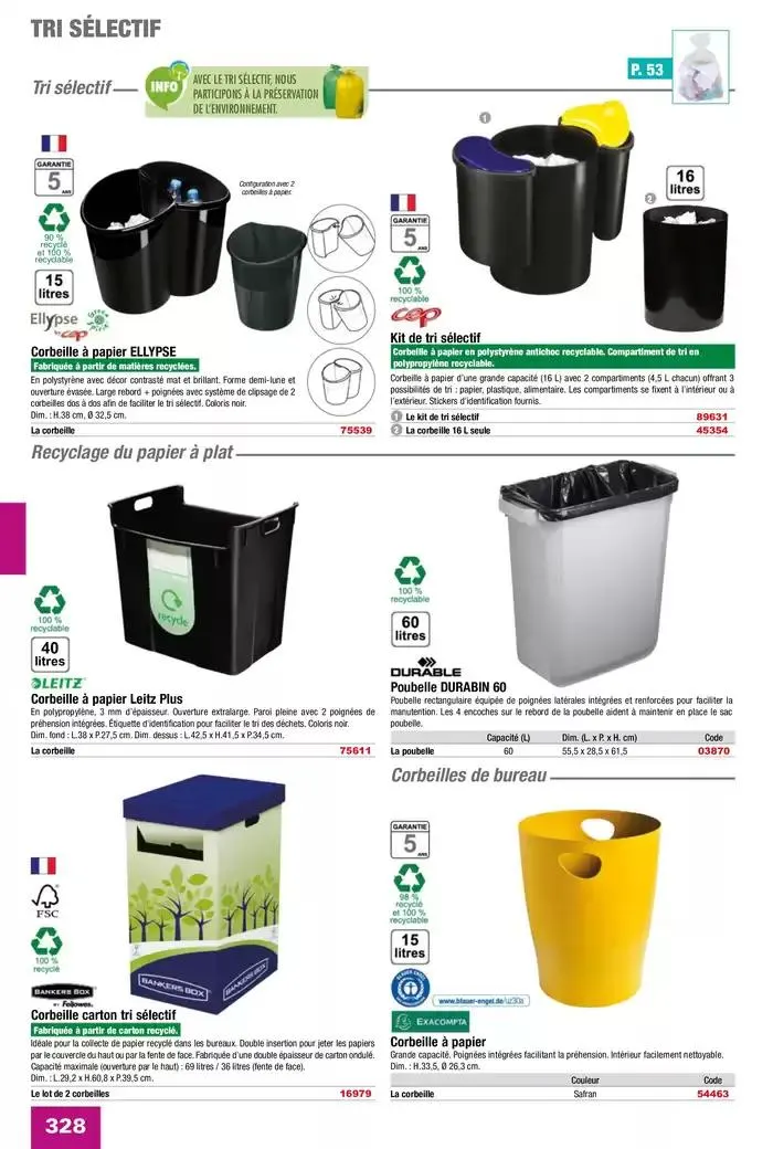 Catalogue Entreprises 2025 du 13 janvier au 31 décembre 2025 - Catalogue page 330