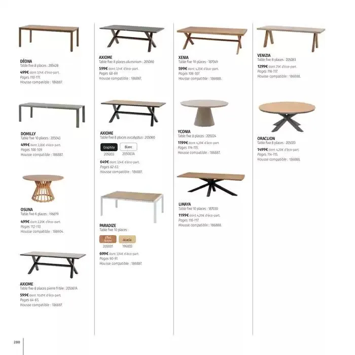 Catalogue Hespéride 2025 du 5 février au 31 décembre 2025 - Catalogue page 280