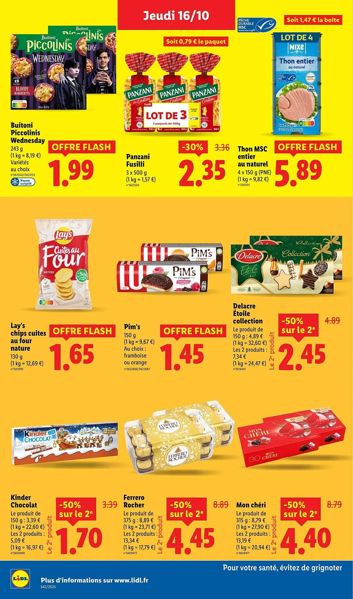 Catalogue Lidl du 16 octobre au 22 octobre 2025 - Catalogue page 16