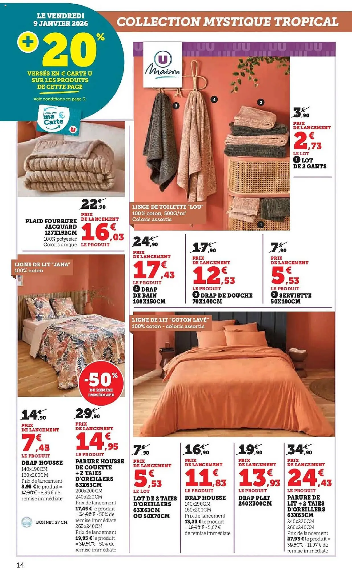 Catalogue Super U du 27 décembre au 11 janvier 2026 - Catalogue page 14