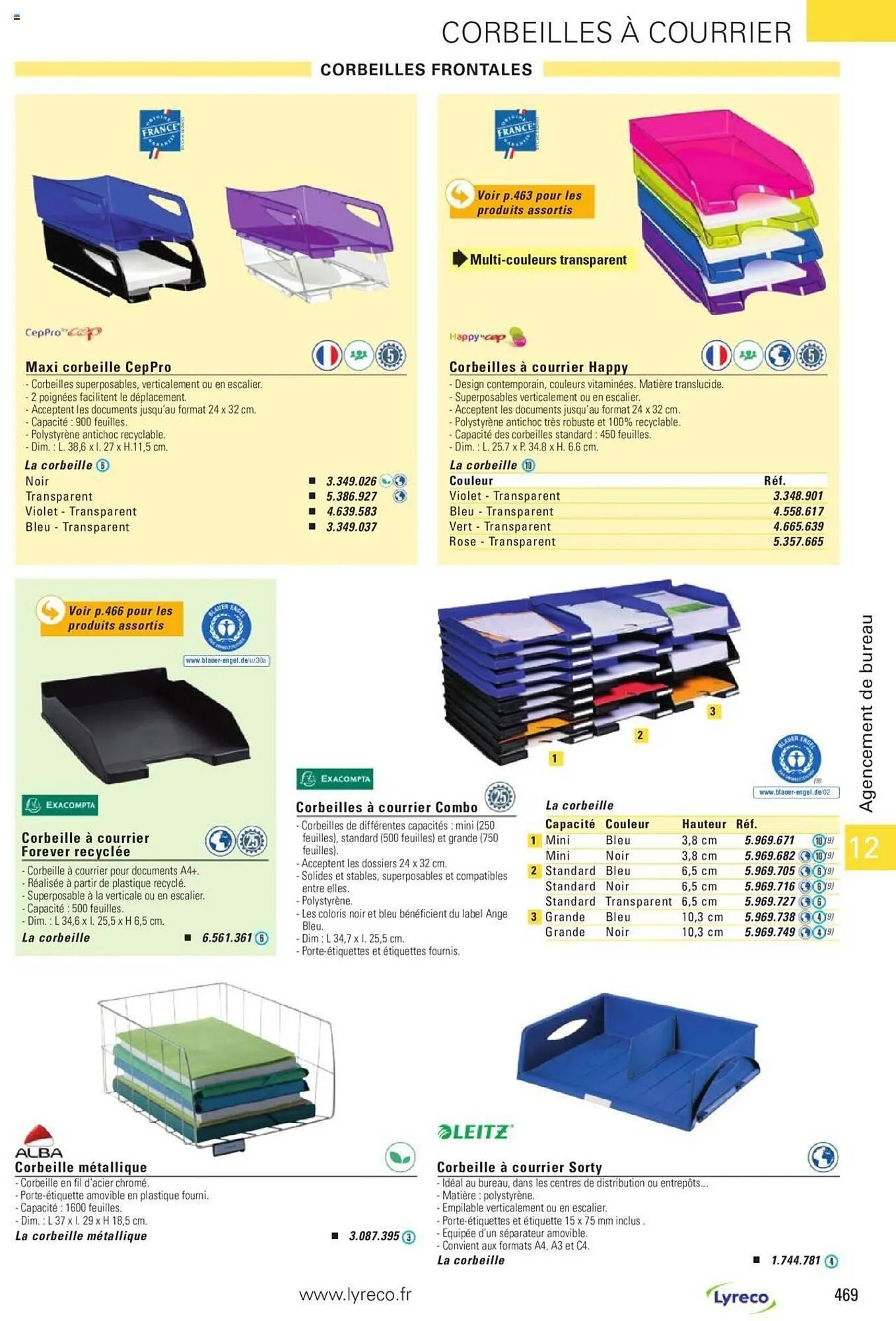 Catalogue Lyreco du 15 mai au 31 décembre 2023 - Catalogue page 469