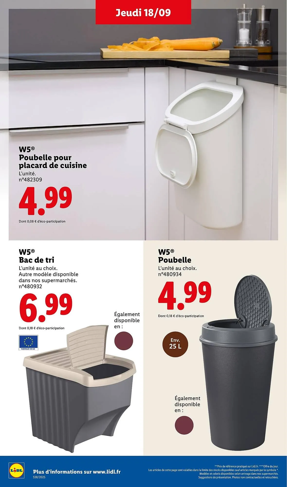 Catalogue Lidl du 18 septembre au 24 septembre 2025 - Catalogue page 46