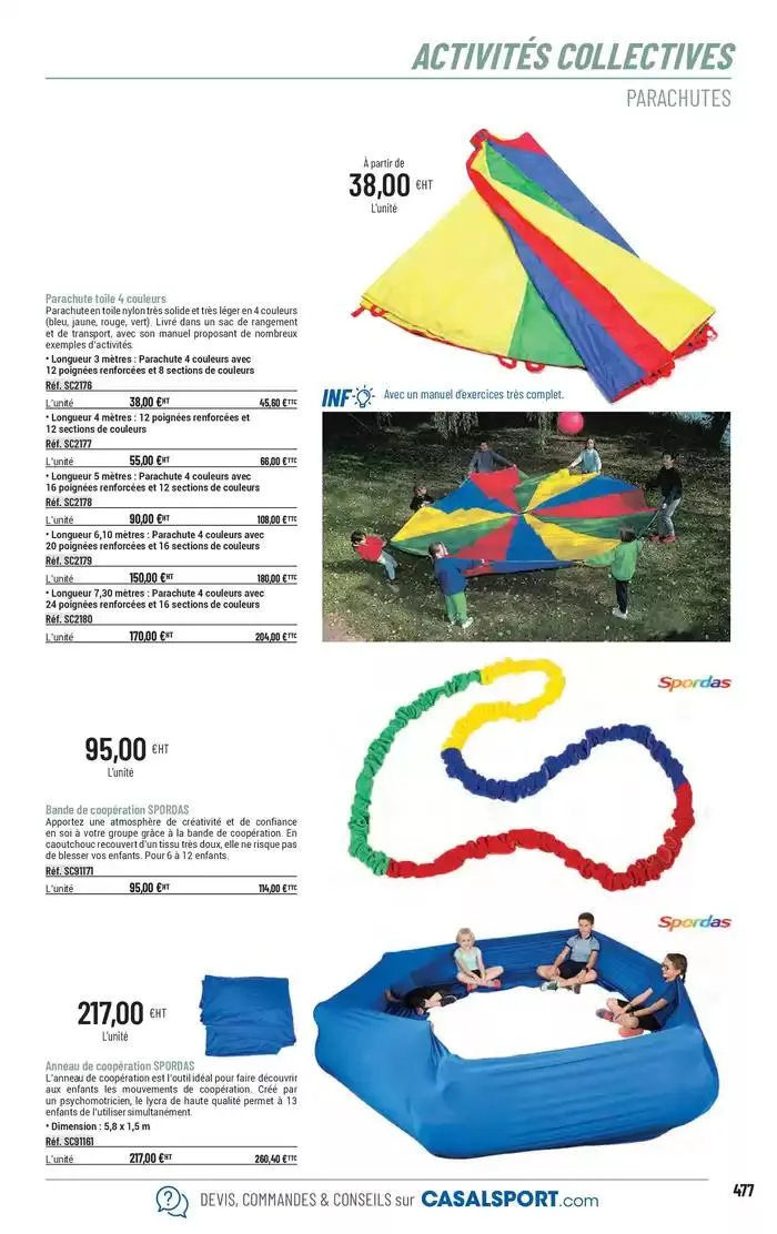 ÉQUIPEMENT SPORTIF du 6 mars au 31 décembre 2025 - Catalogue page 449