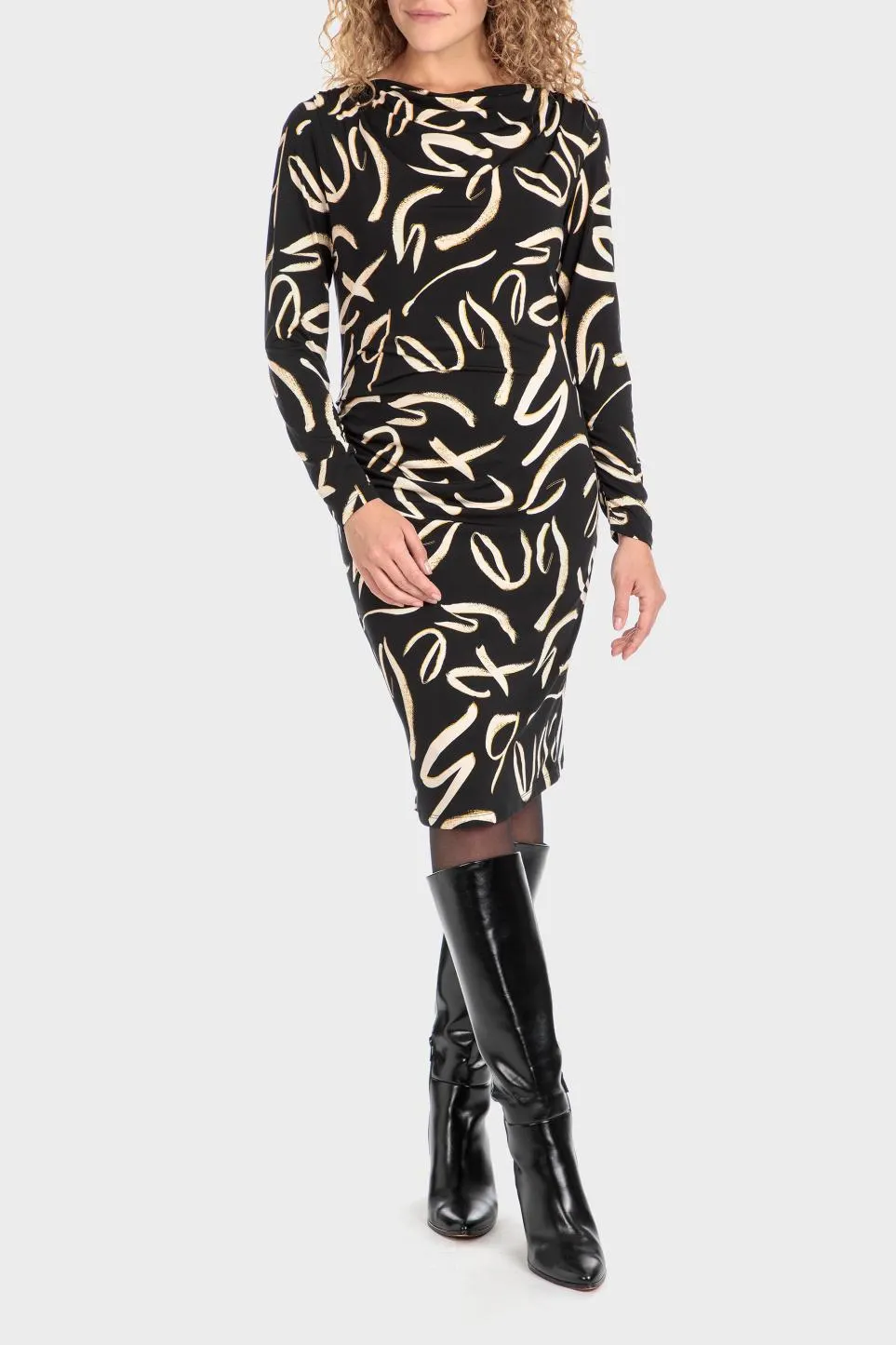 Robe imprimé abstrait