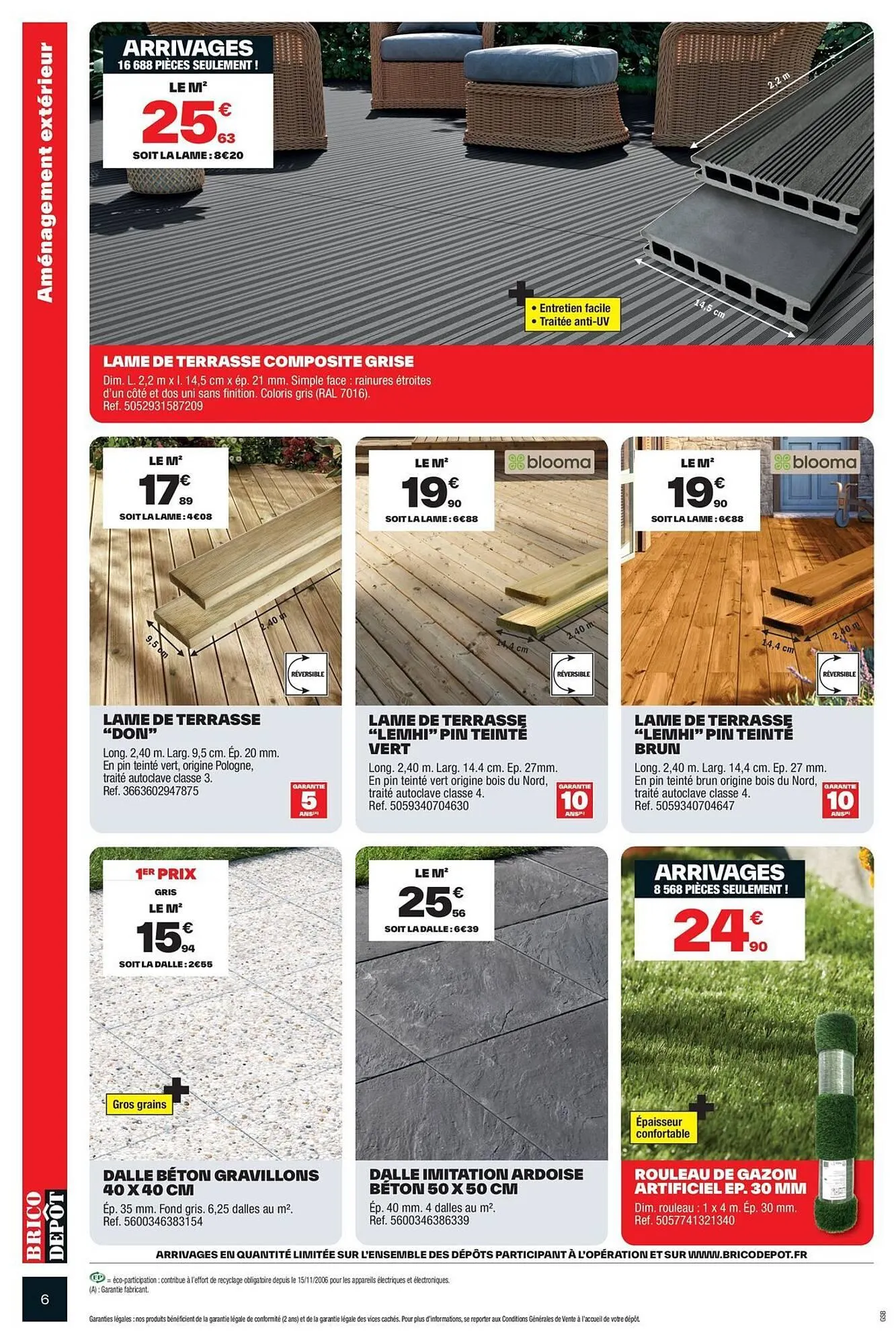 Catalogue Brico Dépôt du 23 mai au 12 juin 2025 - Catalogue page 6