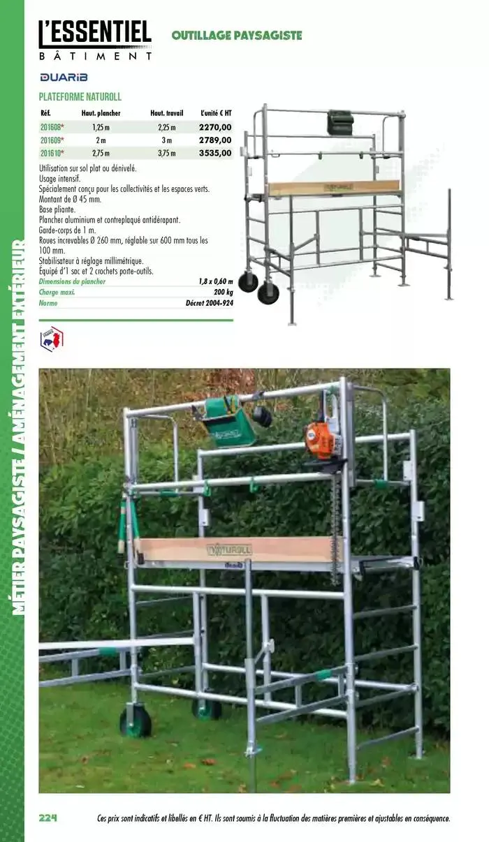 Essentiel Batiment 2025 du 3 janvier au 31 décembre 2025 - Catalogue page 226