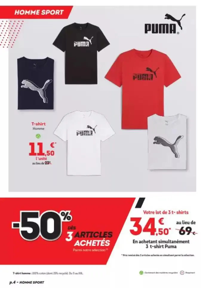 -50% sur le 3 articles achetés du 30 avril au 18 mai 2025 - Catalogue page 4