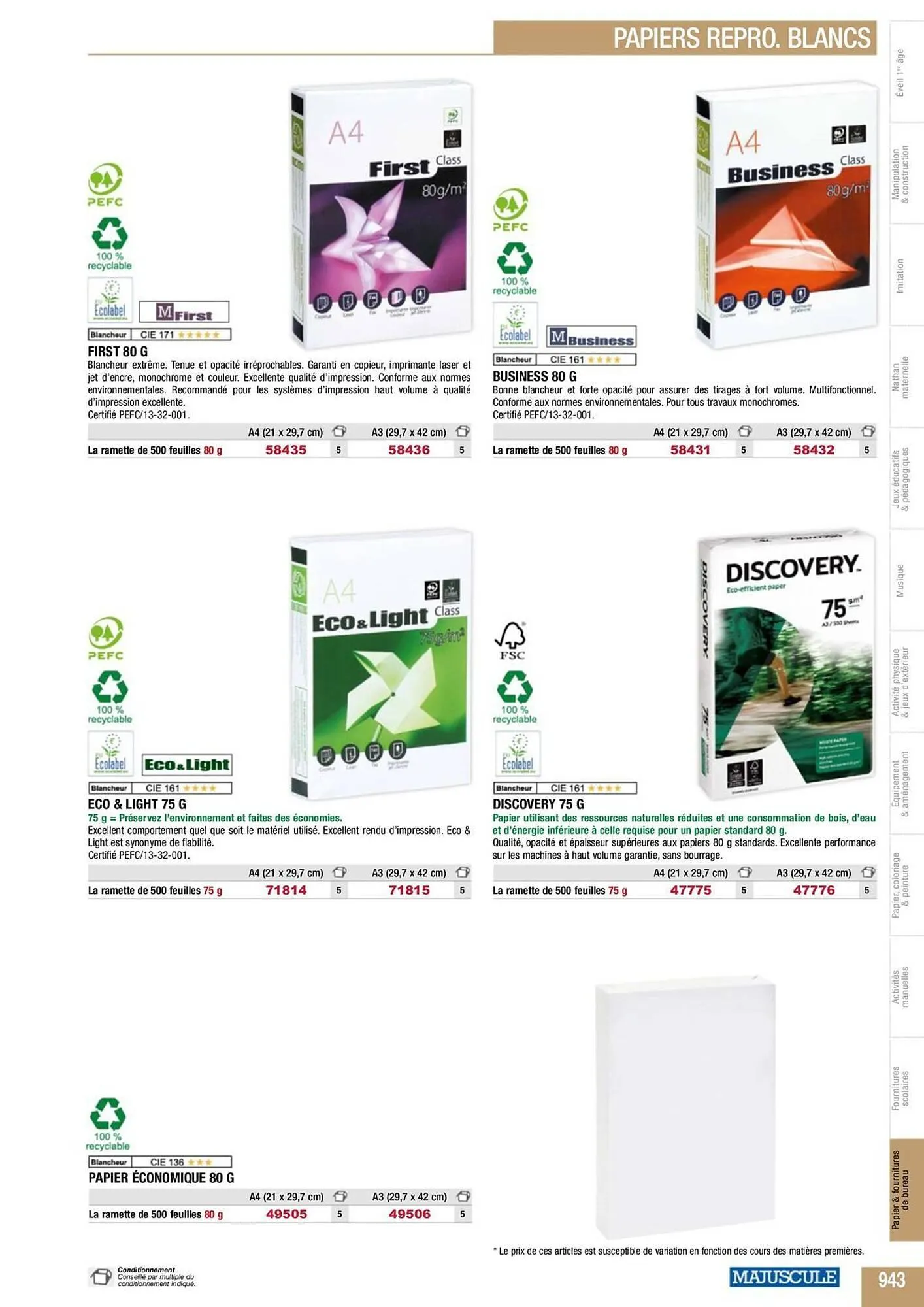 Catalogue Majuscule du 5 mars au 31 décembre 2025 - Catalogue page 967