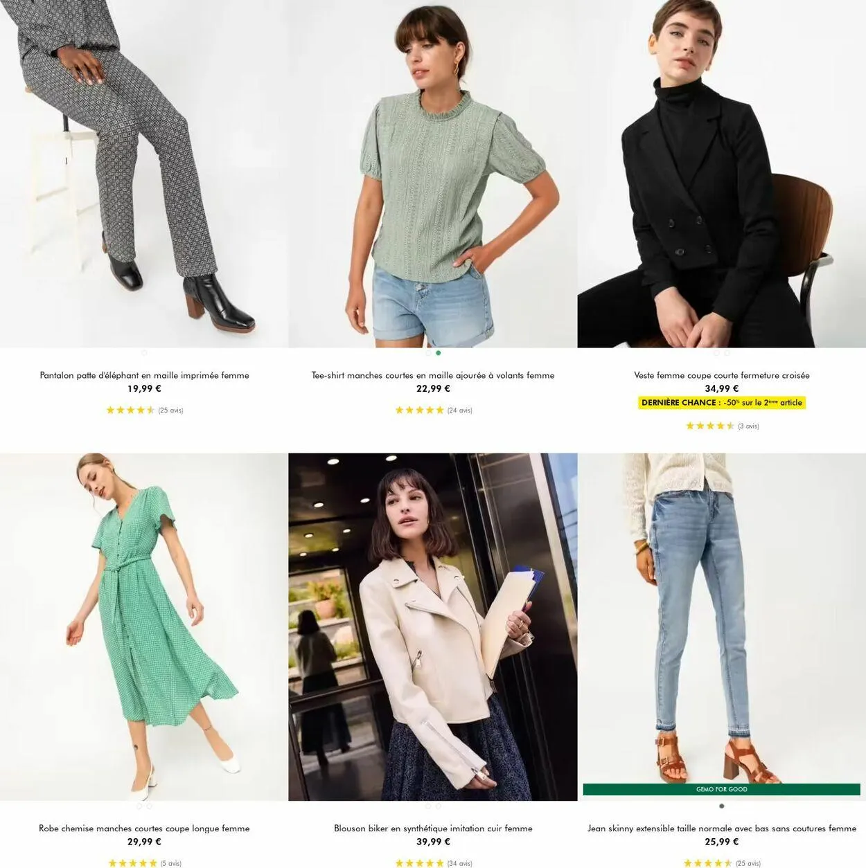 Gémo Catalogue actuel du 30 avril au 13 mai 2025 - Catalogue page 6