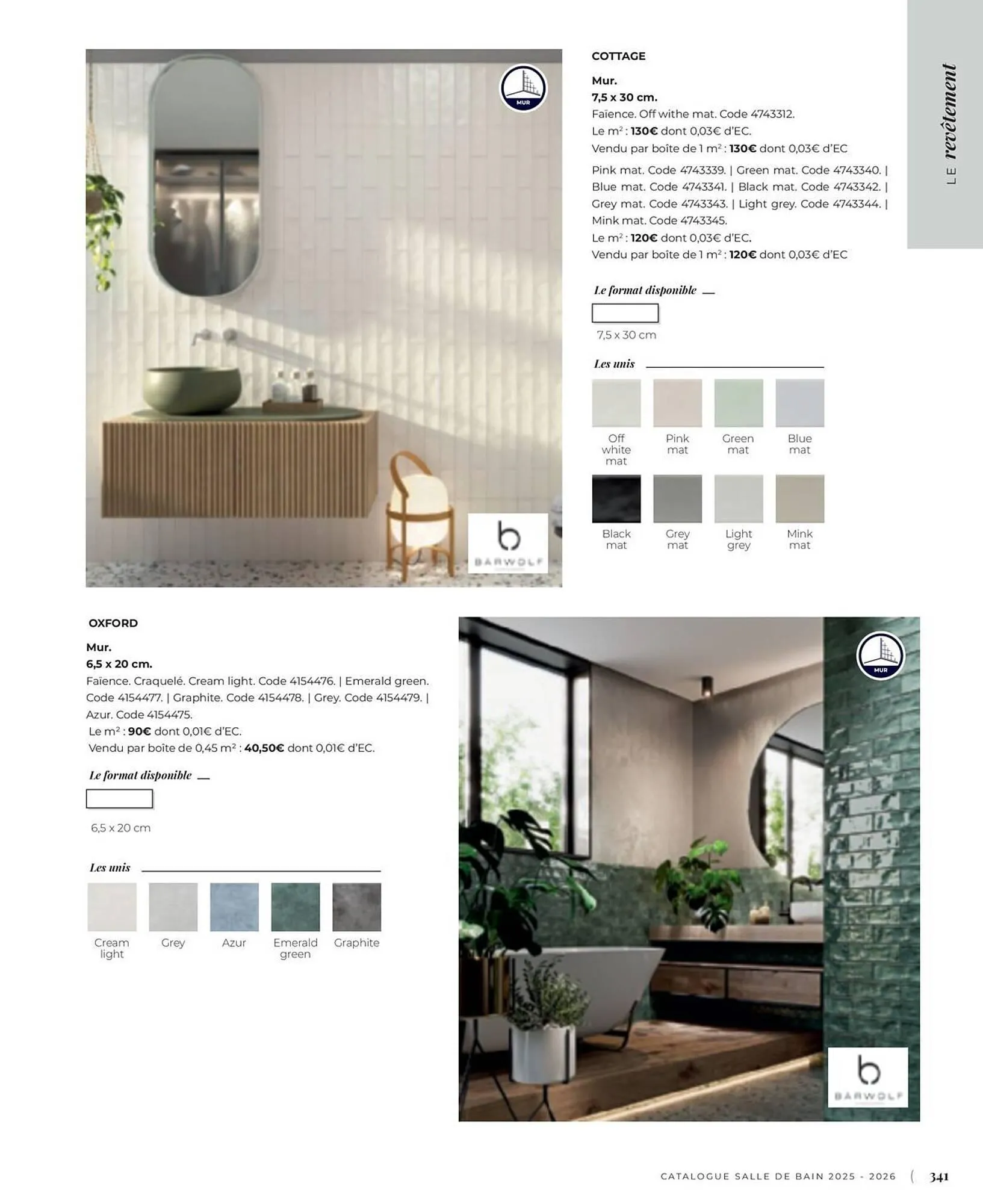 Catalogue Cedeo du 3 juin au 31 décembre 2025 - Catalogue page 341