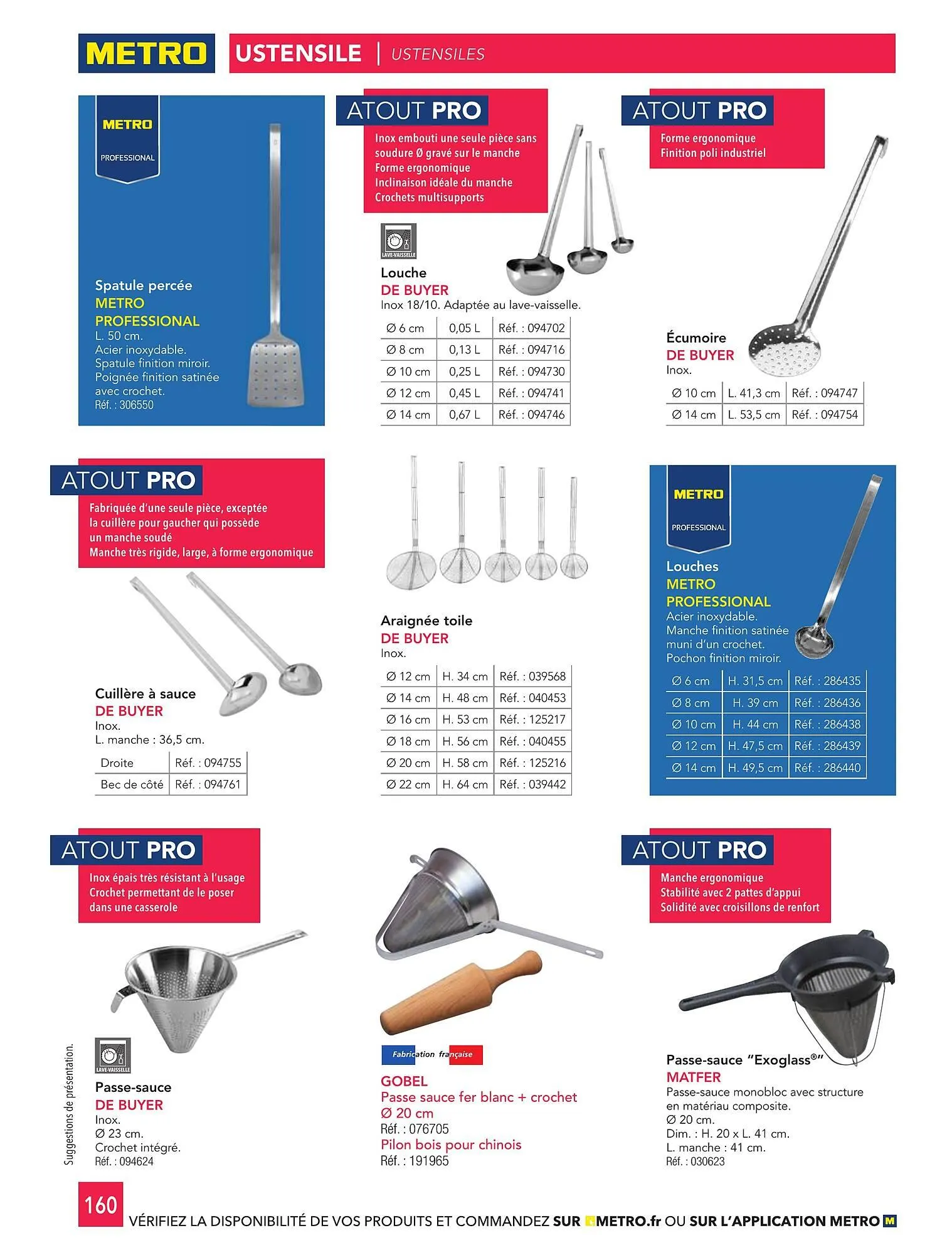 Catalogue METRO du 1 janvier au 31 décembre 2026 - Catalogue page 160