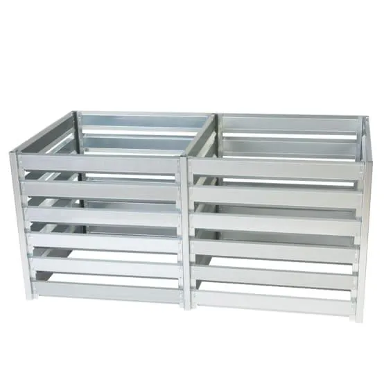 Composteur + d'extension de Jardin - 182 x 91 x H85 cm / 1408L - Timbela M800+M800A