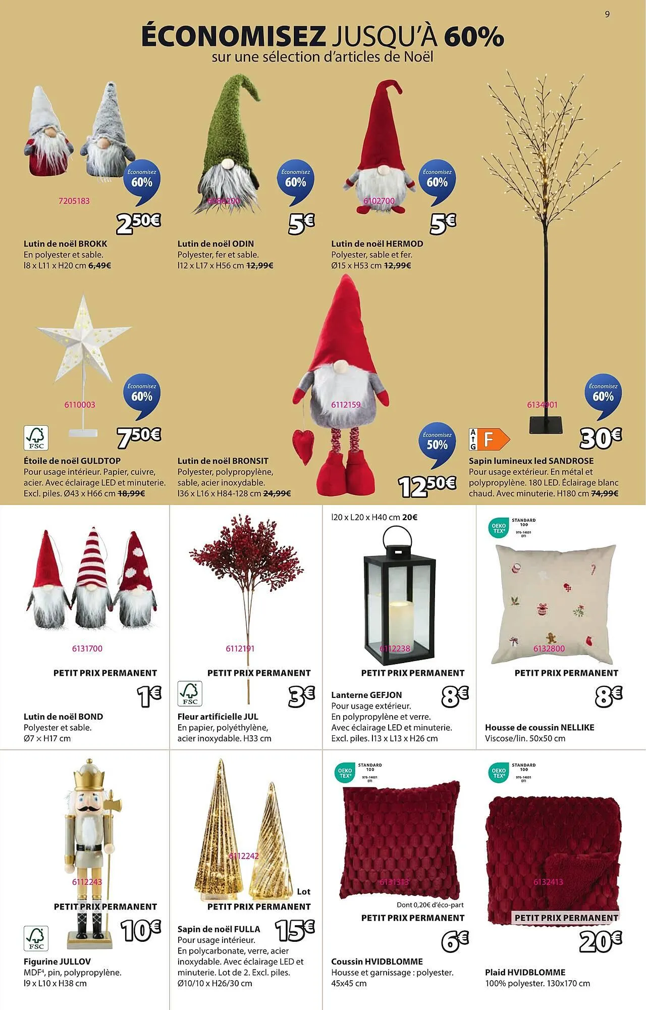 Catalogue JYSK du 14 octobre au 1 décembre 2025 - Catalogue page 9