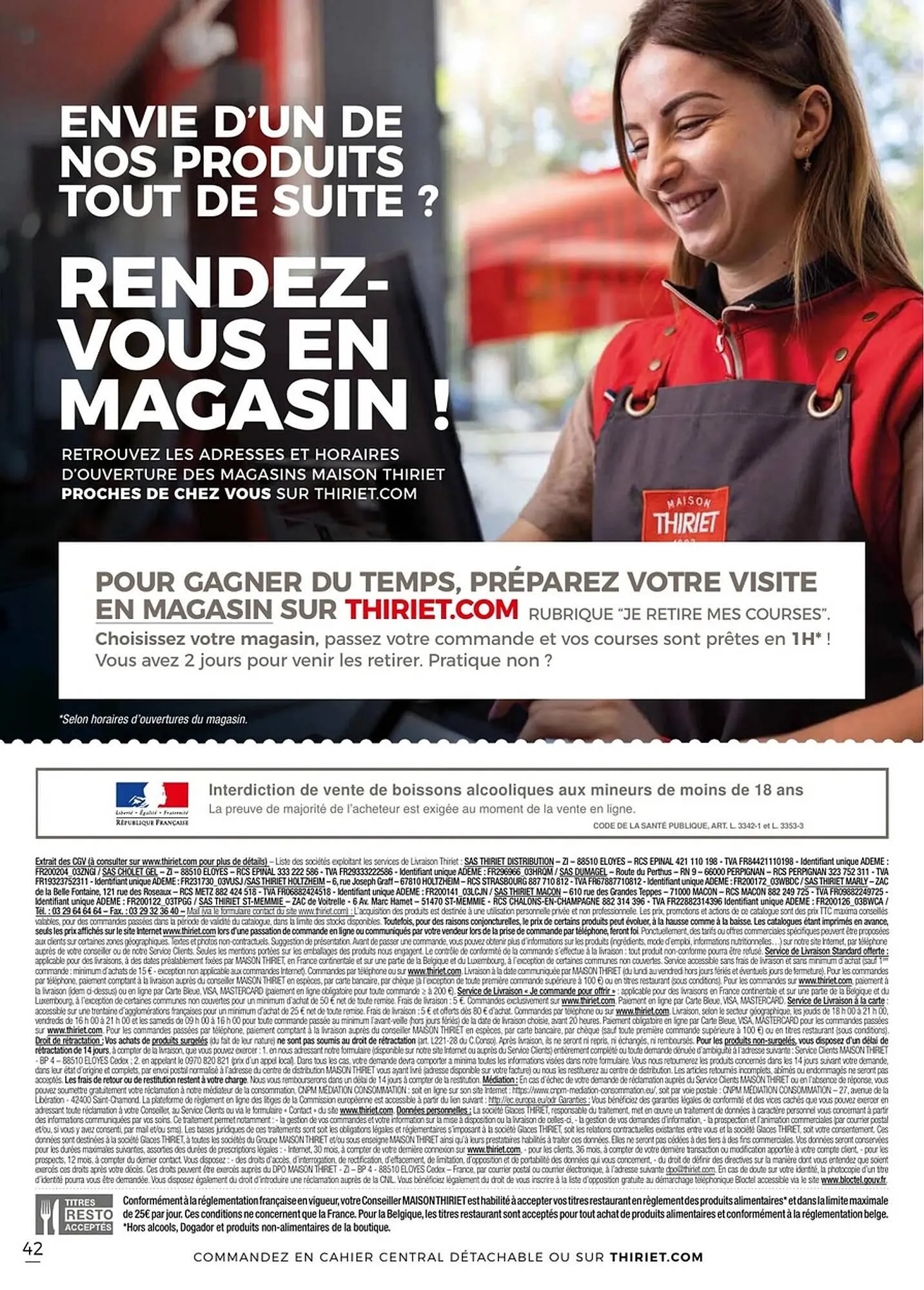 Catalogue Thiriet du 11 juillet au 6 août 2025 - Catalogue page 42