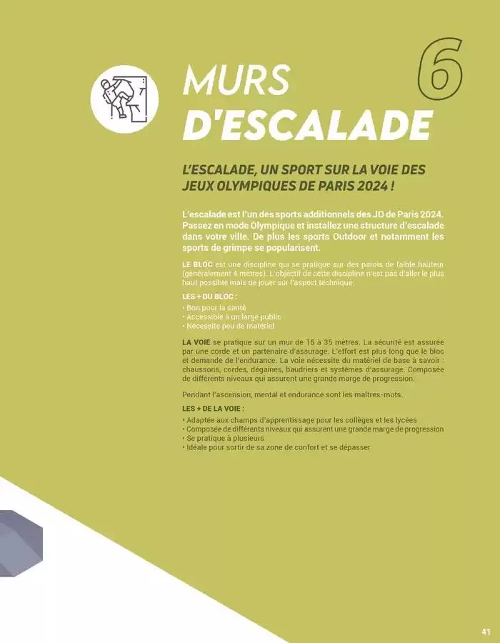Equipement d'extérieur du 8 janvier au 31 mars 2025 - Catalogue page 41