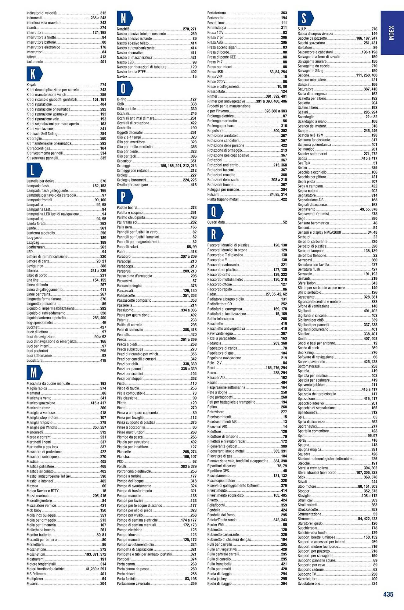 Catalogue Accastillage Diffusion du 1 mars au 31 décembre 2023 - Catalogue page 437