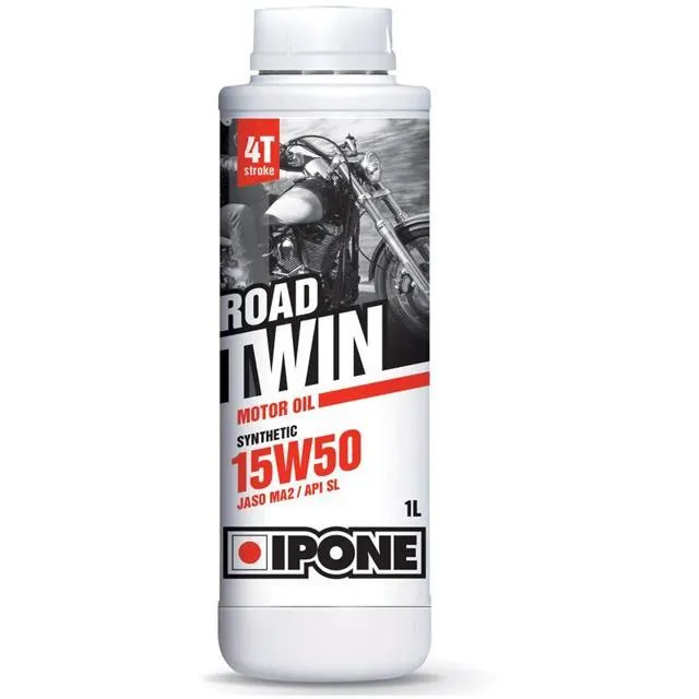 IPONE Huile 4T ROAD TWIN 15W50 1L Huiles 4T