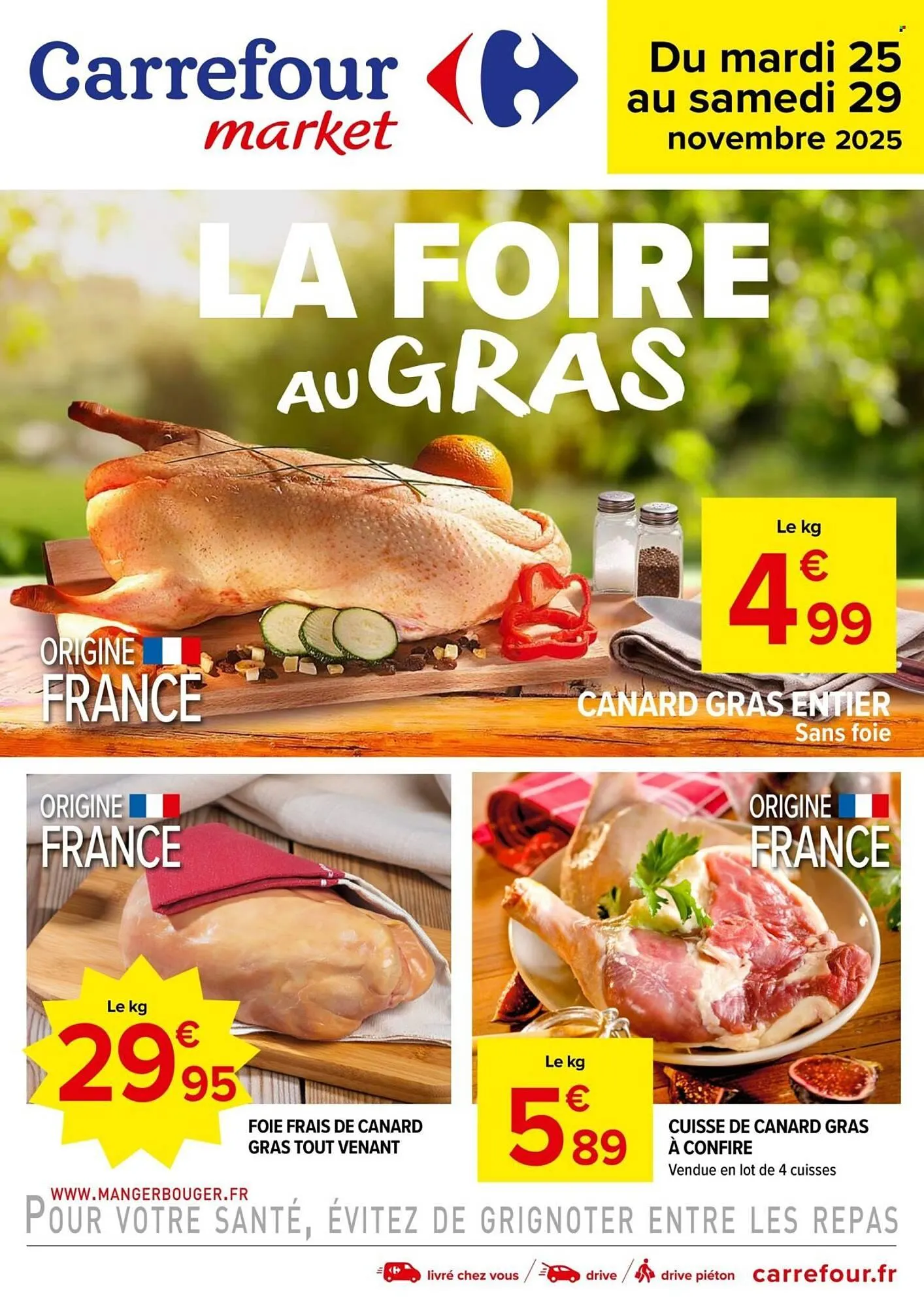 Catalogue Carrefour Market du 25 novembre au 29 novembre 2025 - Catalogue page 1