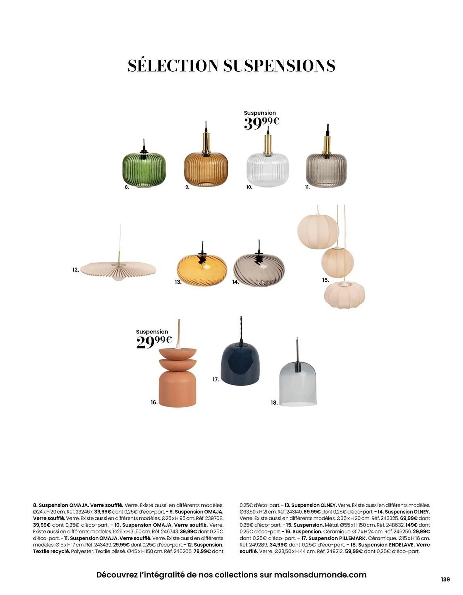 Catalogue Maisons du Monde du 11 décembre au 31 décembre 2025 - Catalogue page 139