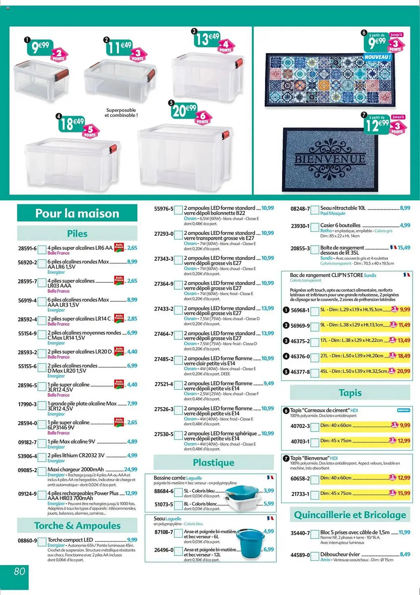 Catalogue Maximo du 7 juillet au 3 août 2025 - Catalogue page 80
