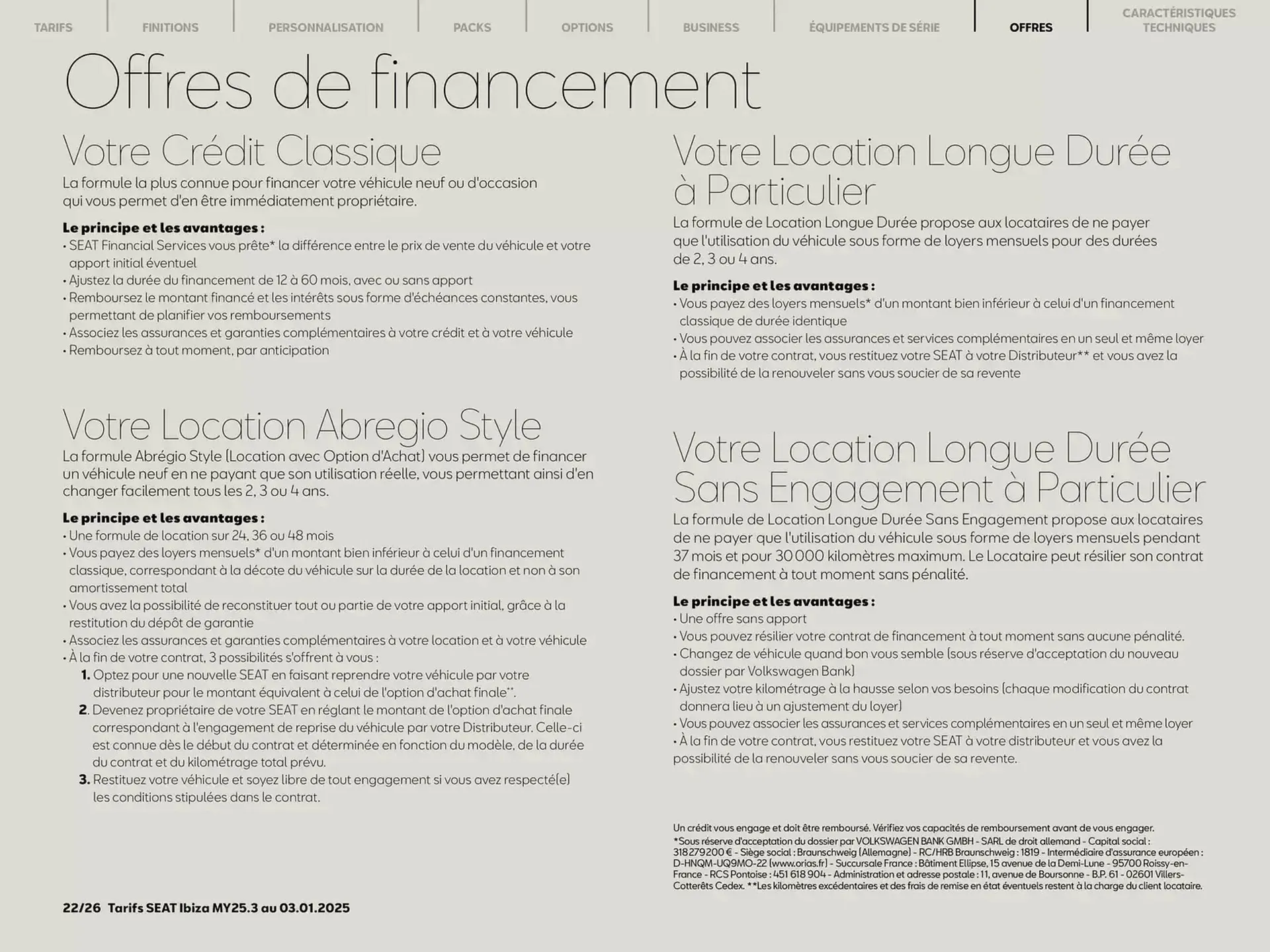 SEAT Catalogue du 11 novembre au 9 novembre 2026 - Catalogue page 18