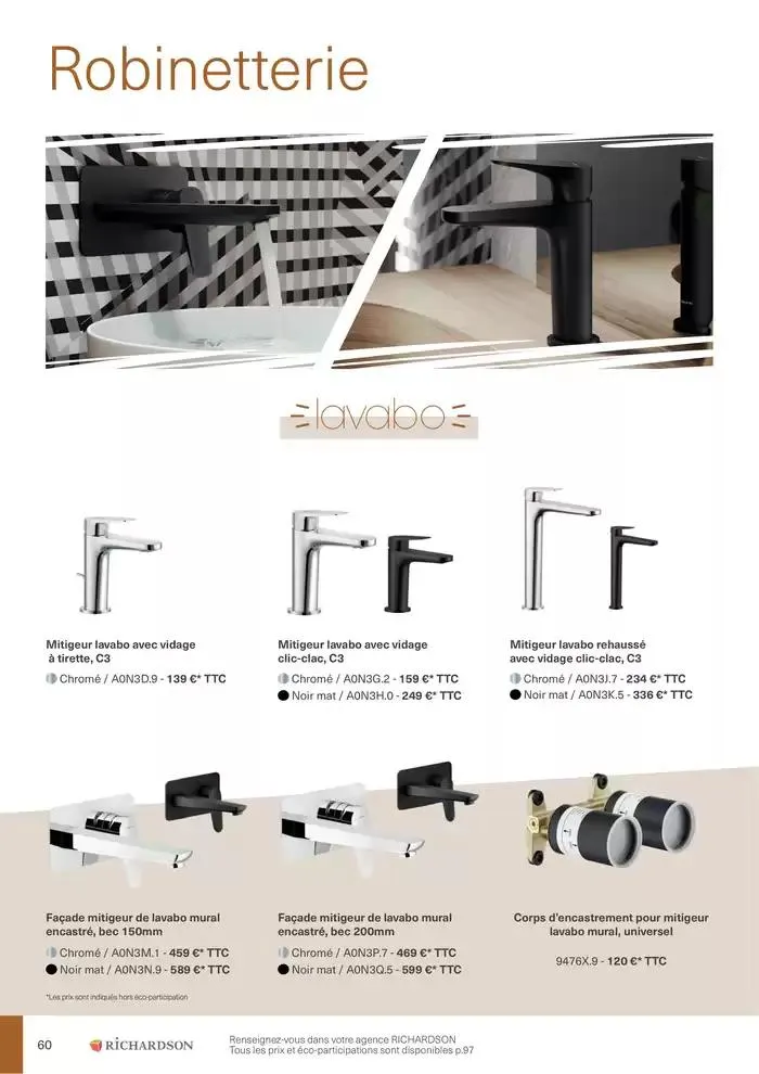 Collections Exclusives 2025 du 11 avril au 31 décembre 2025 - Catalogue page 60