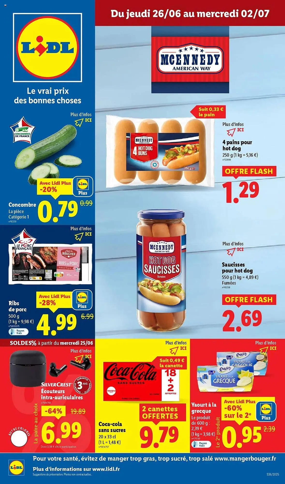 Catalogue Lidl du 26 juin au 2 juillet 2025 - Catalogue page 1