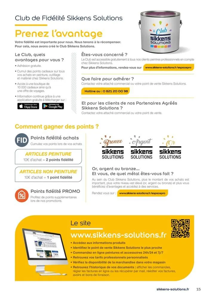  Le catalogue Sikkens Solutions 2023 du 9 mai au 31 décembre 2025 - Catalogue page 15