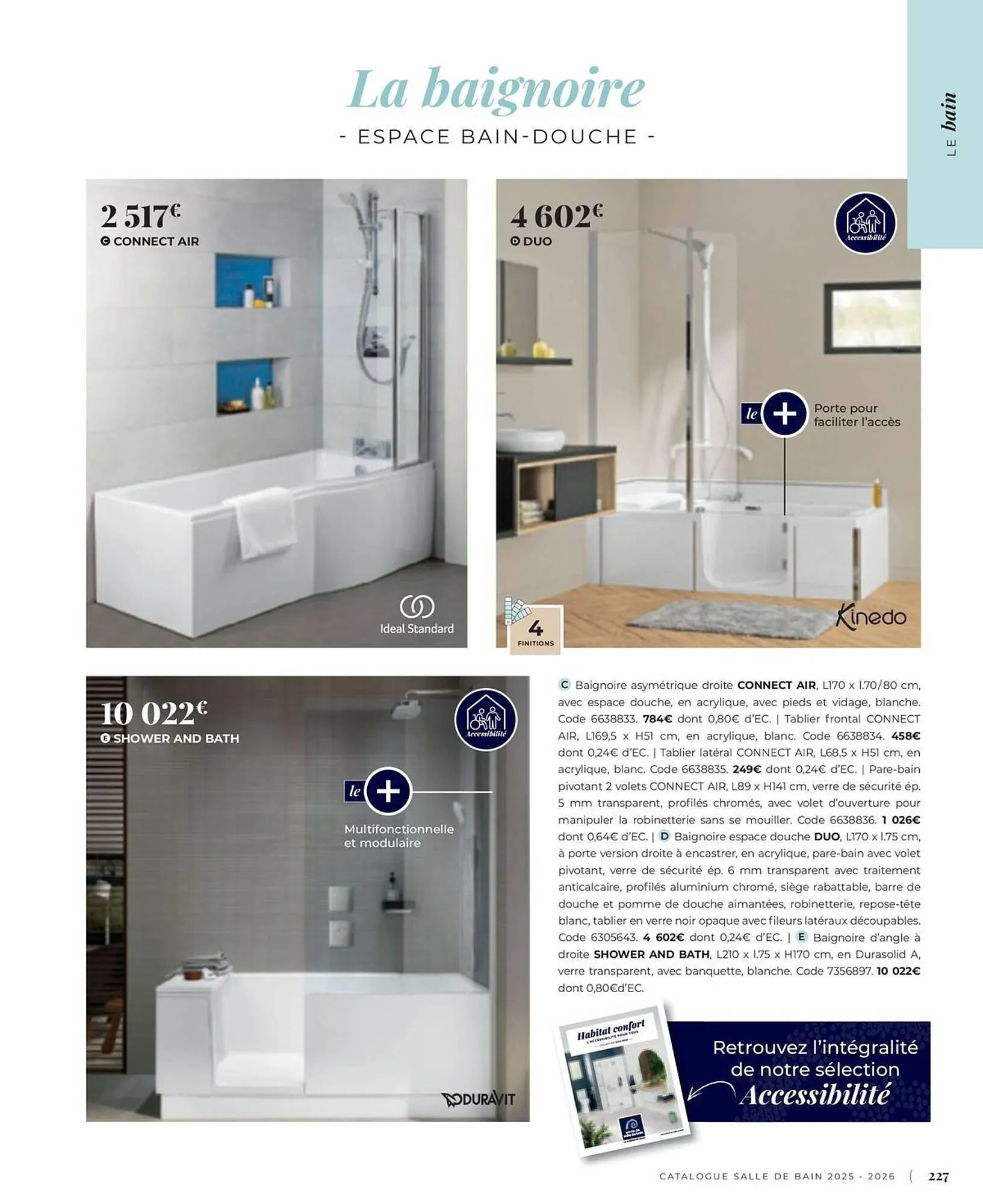 Catalogue Cedeo du 3 juin au 31 décembre 2025 - Catalogue page 227