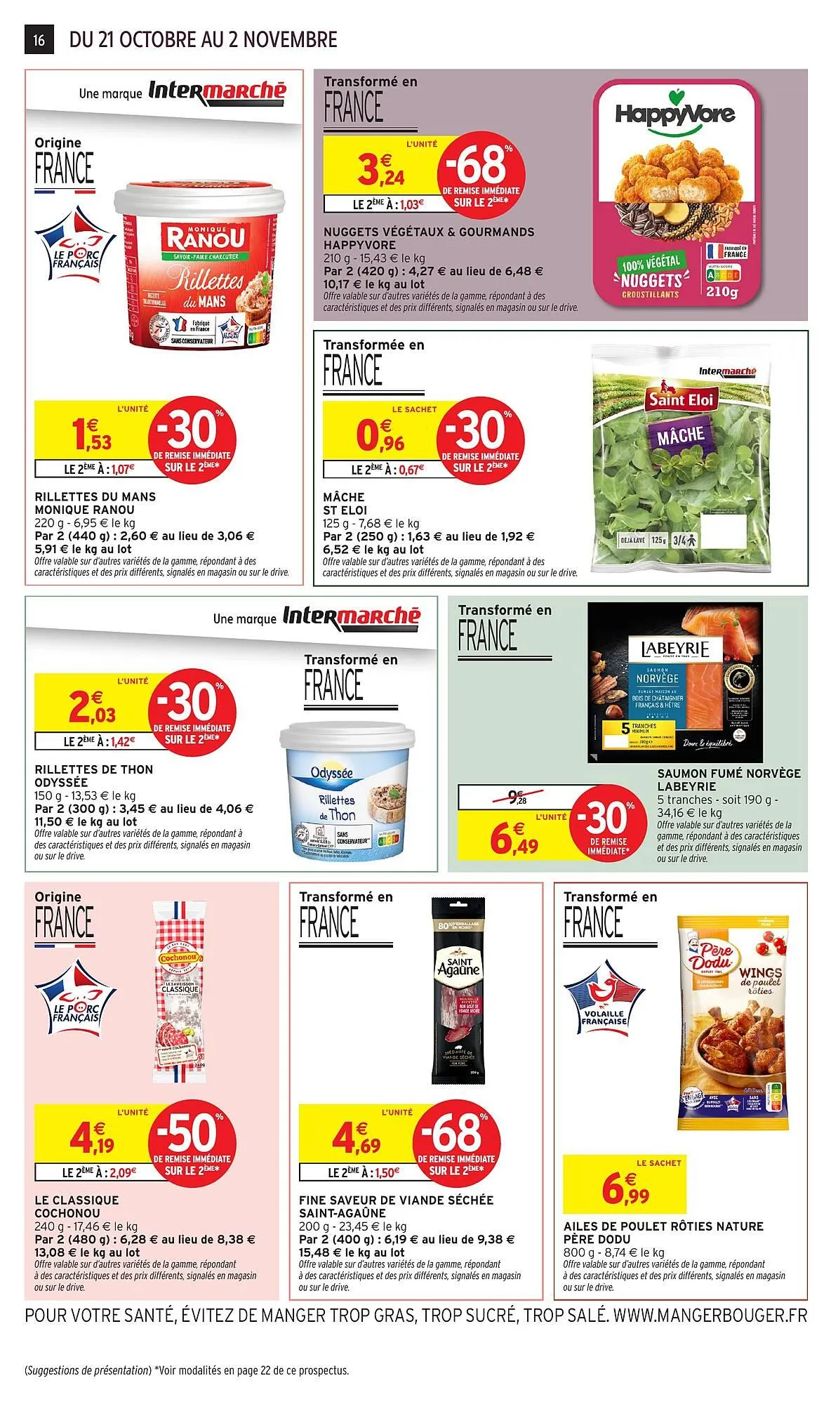 Catalogue Intermarché du 21 octobre au 2 novembre 2025 - Catalogue page 16