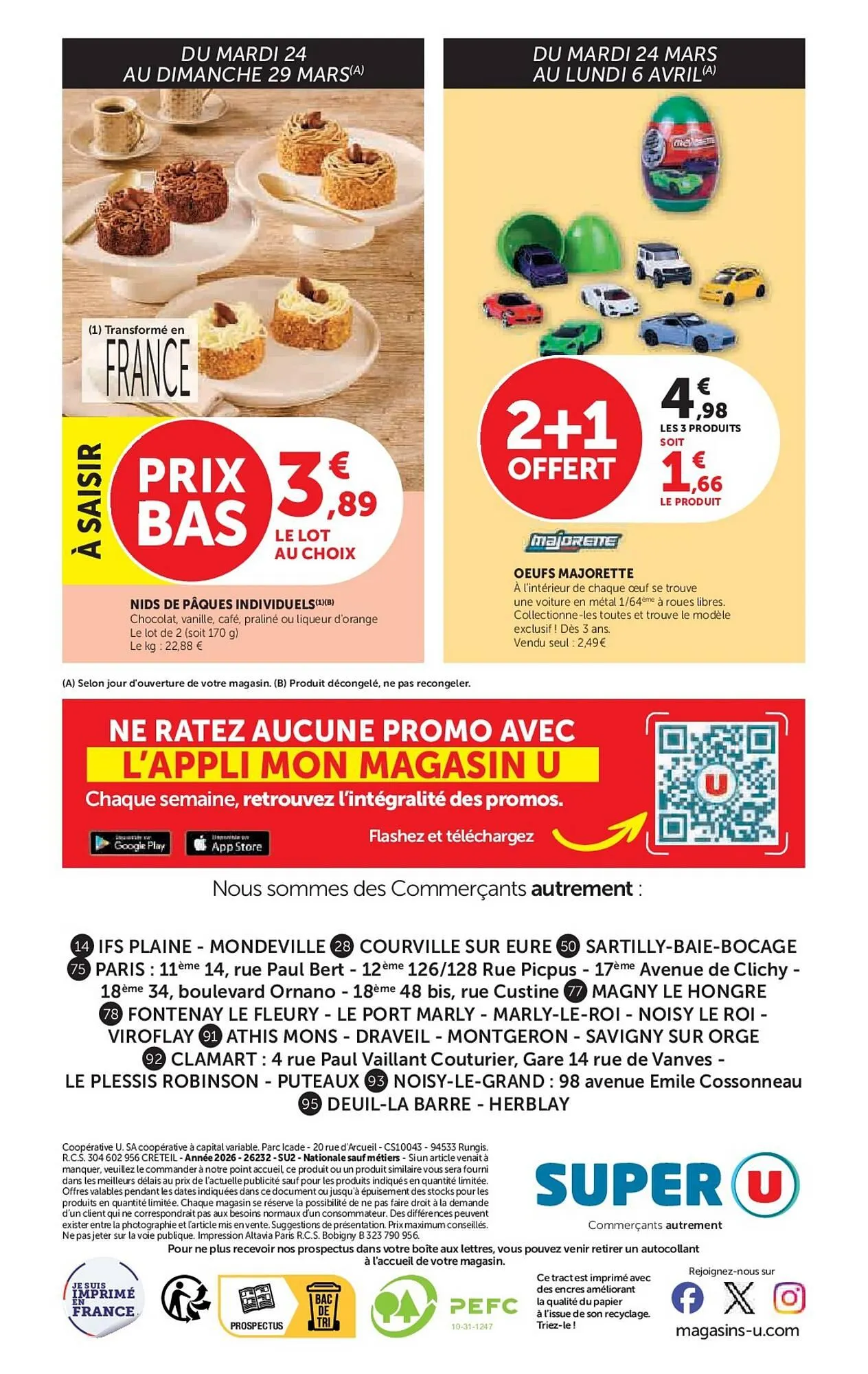 Catalogue Super U du 24 mars au 6 avril 2026 - Catalogue page 32