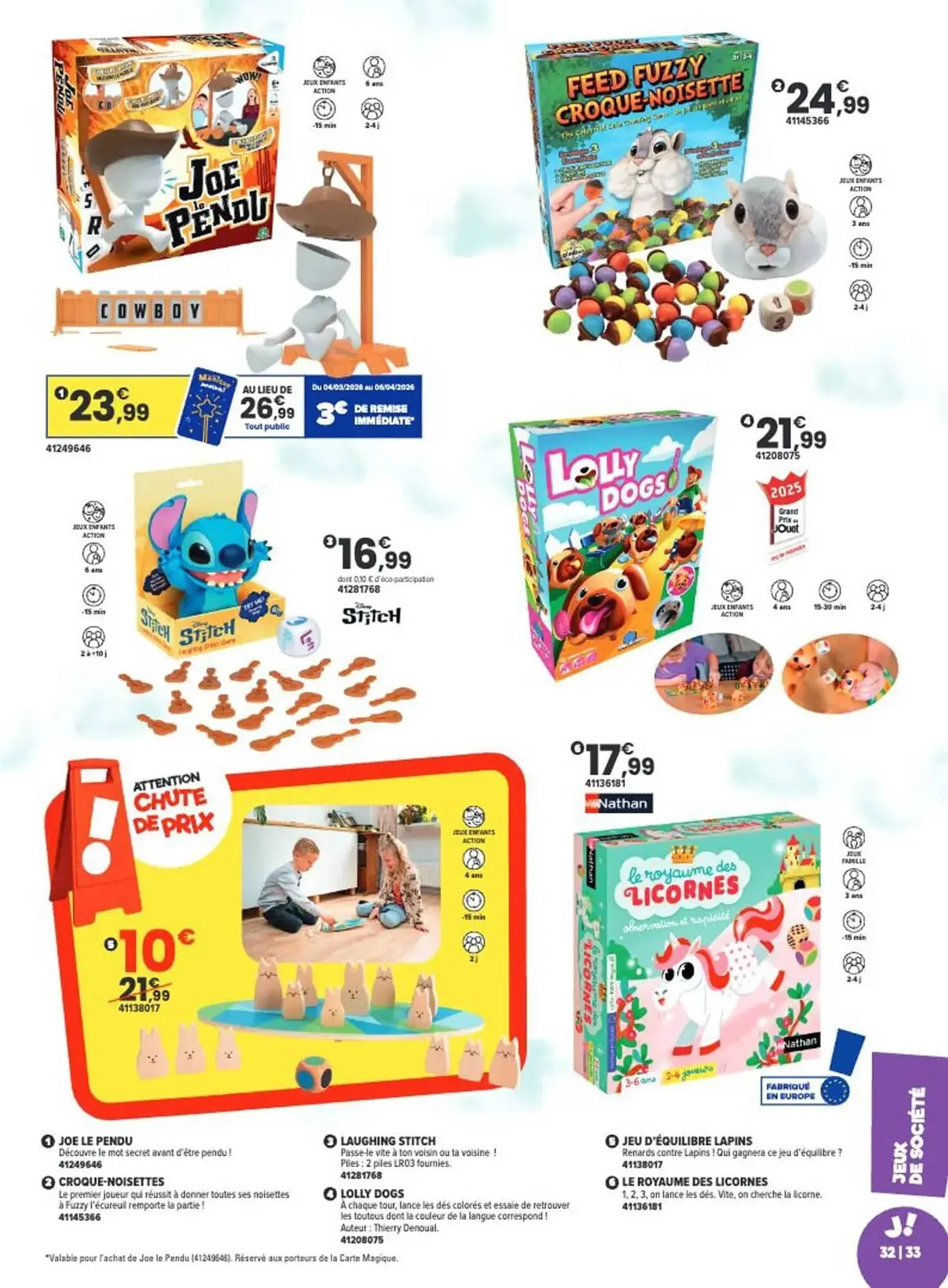 Catalogue JouéClub du 3 mars au 6 avril 2026 - Catalogue page 33