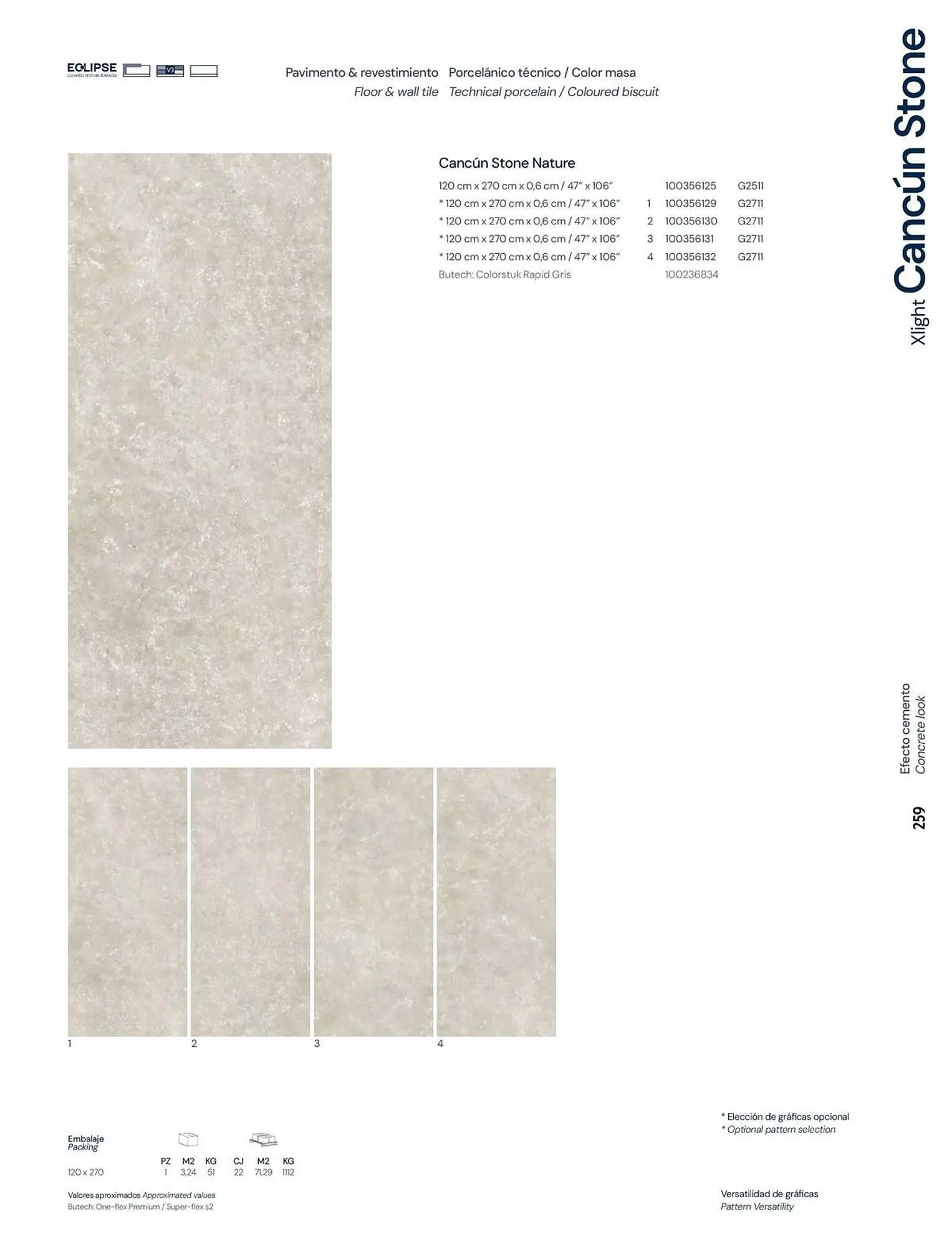 Catalogue Porcelanosa du 23 décembre au 31 décembre 2026 - Catalogue page 261
