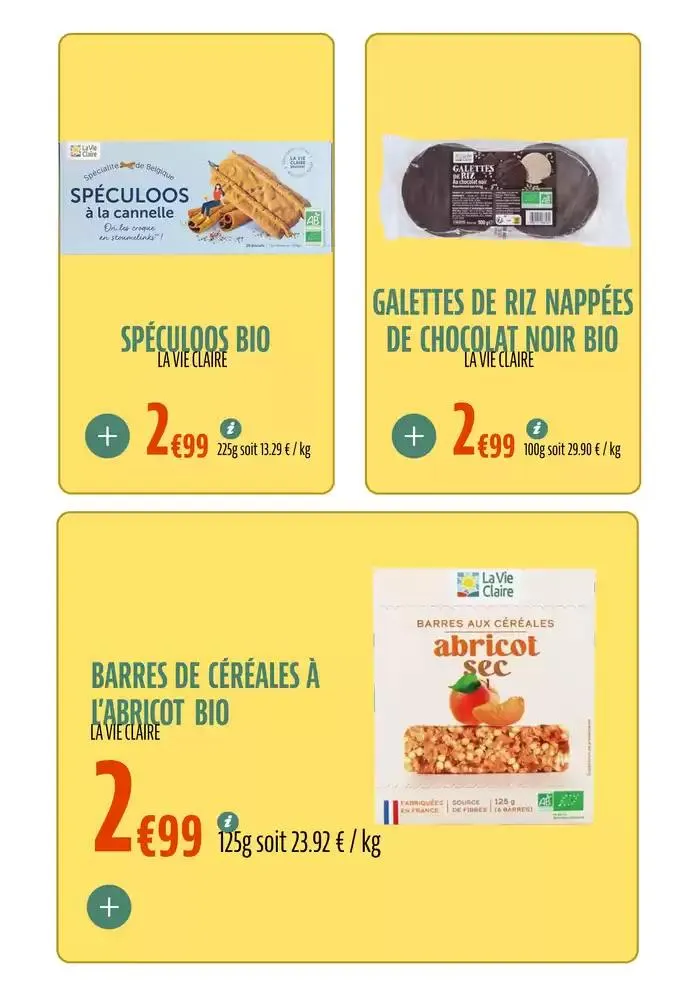 LES PETITS PRIX BIO du 11 mars au 31 décembre 2025 - Catalogue page 39