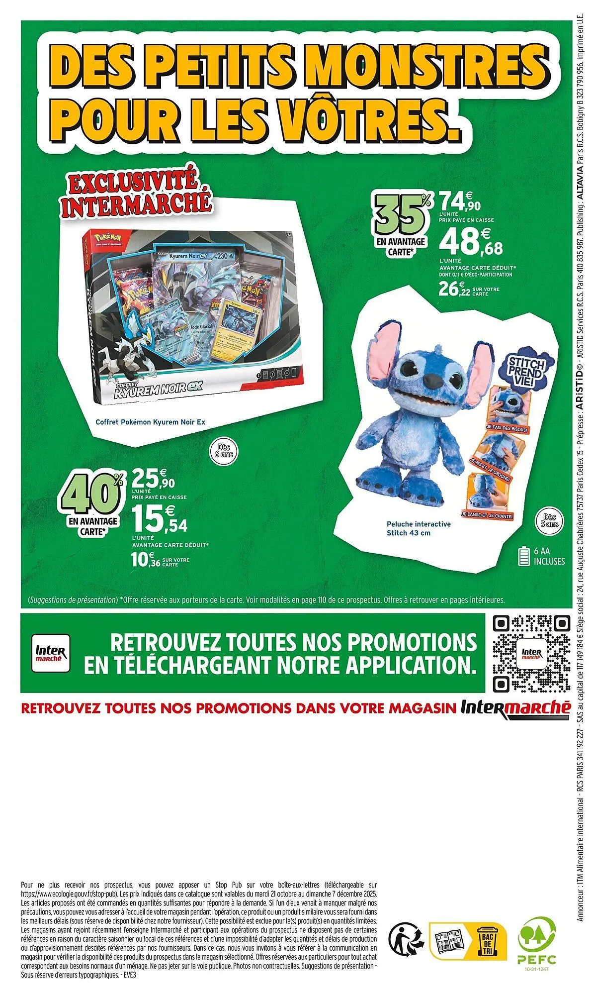 Catalogue Intermarché du 21 octobre au 7 décembre 2025 - Catalogue page 112