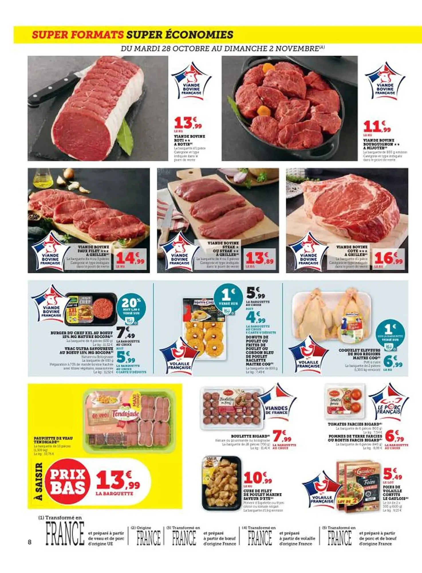 Catalogue Super U du 28 octobre au 9 novembre 2025 - Catalogue page 8