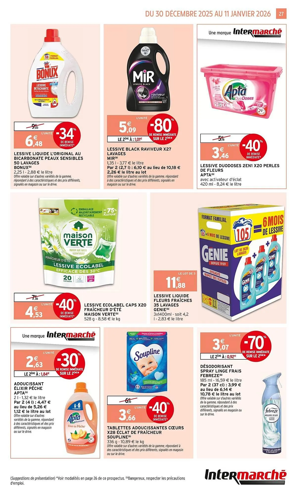 Catalogue Intermarché du 30 décembre au 11 janvier 2026 - Catalogue page 27