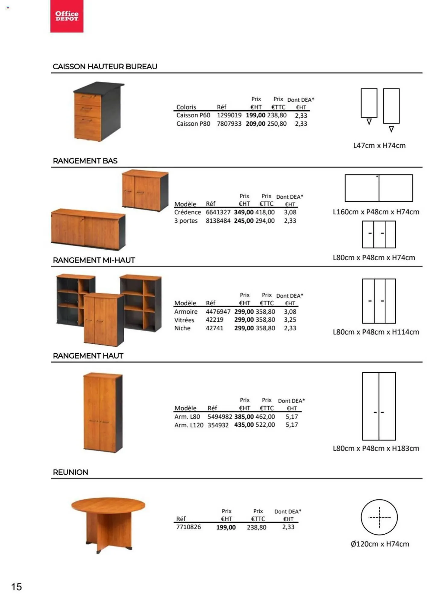 Catalogue Office Depot du 20 octobre au 27 octobre 2023 - Catalogue page 16