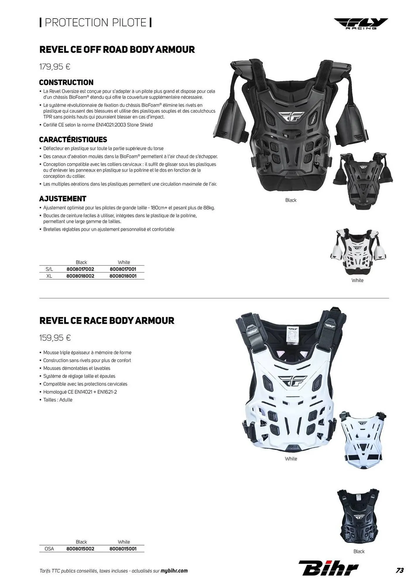 Catalogue Bihr du 1 janvier au 31 janvier 2026 - Catalogue page 73