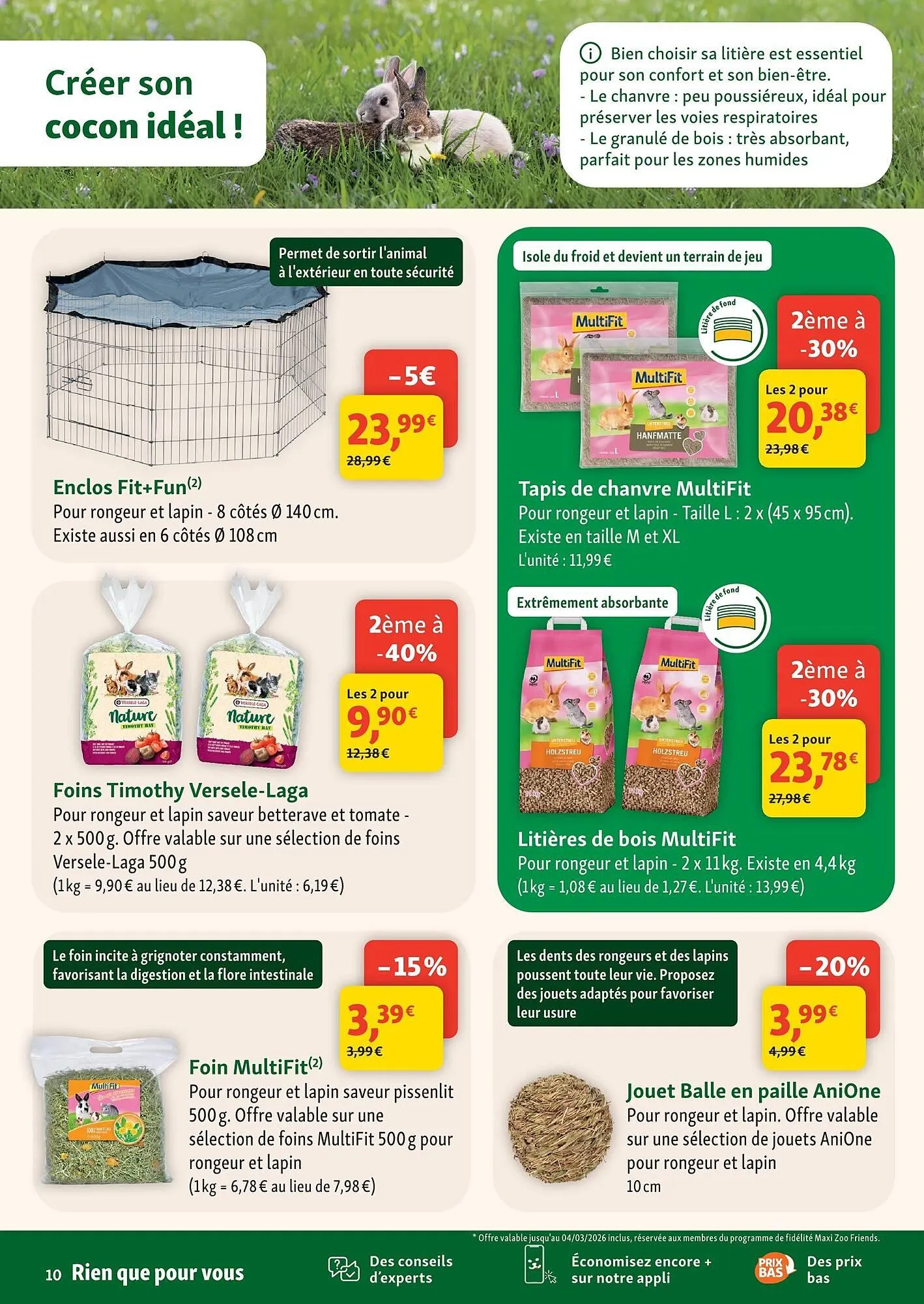 Catalogue Maxi Zoo du 25 février au 4 mars 2026 - Catalogue page 10