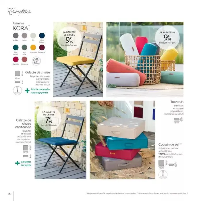 Catalogue Hespéride 2025 du 5 février au 31 décembre 2025 - Catalogue page 262