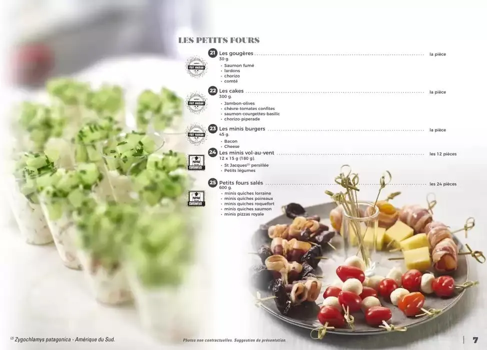 CARTE TRAITEUR 2025 du 3 janvier au 29 novembre 2025 - Catalogue page 37