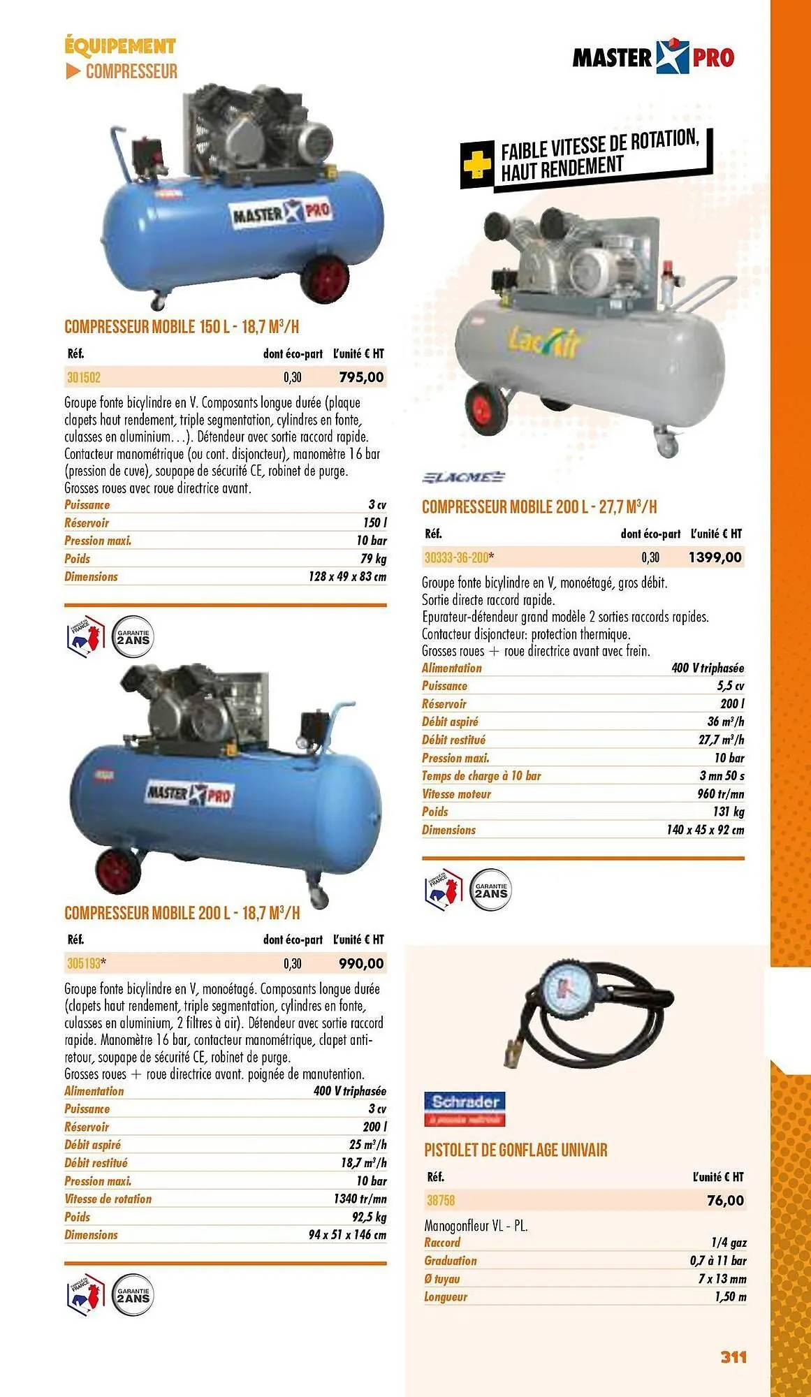 Catalogue Master Pro du 3 janvier au 31 décembre 2025 - Catalogue page 313