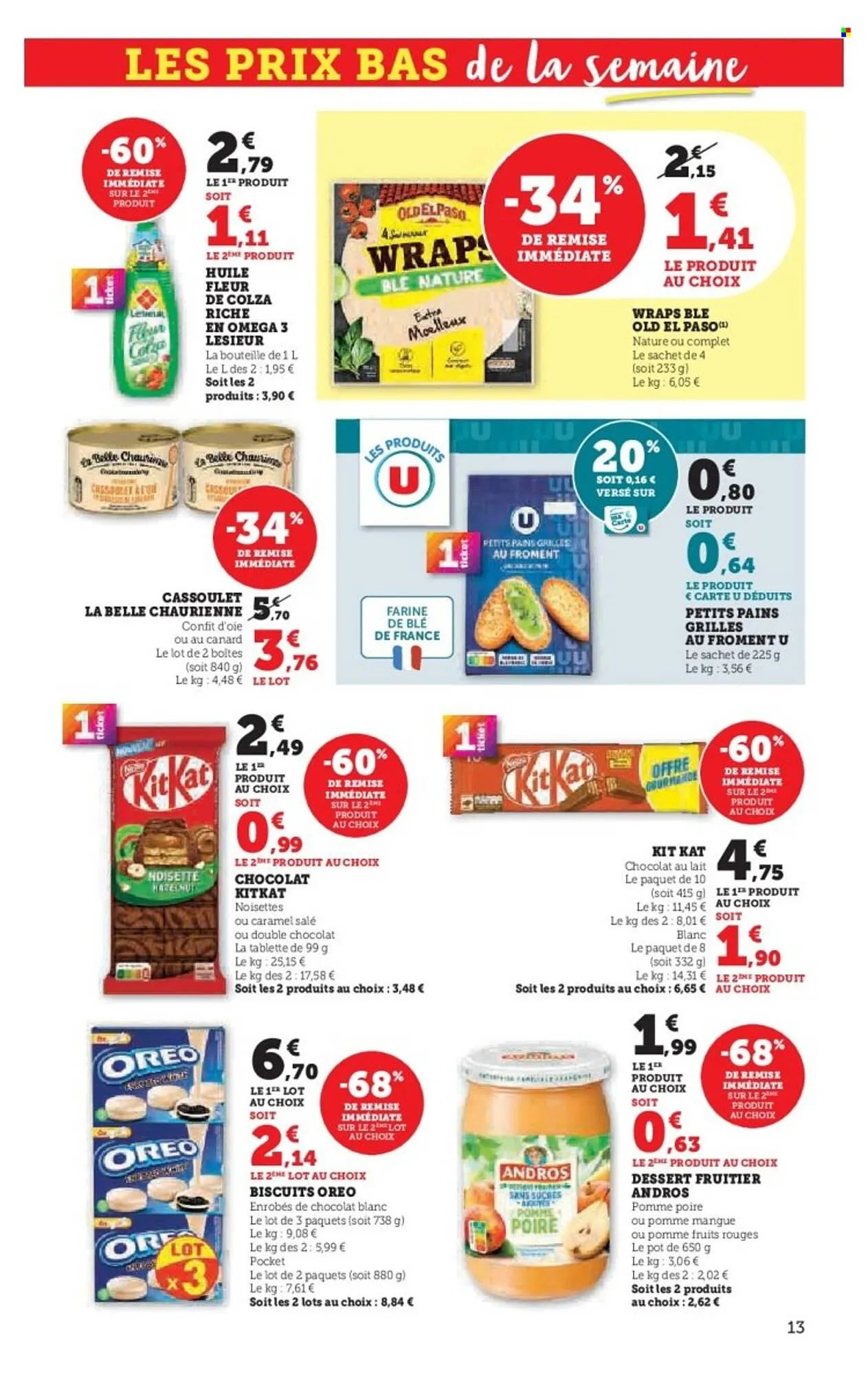 Catalogue Super U du 23 septembre au 5 octobre 2025 - Catalogue page 13