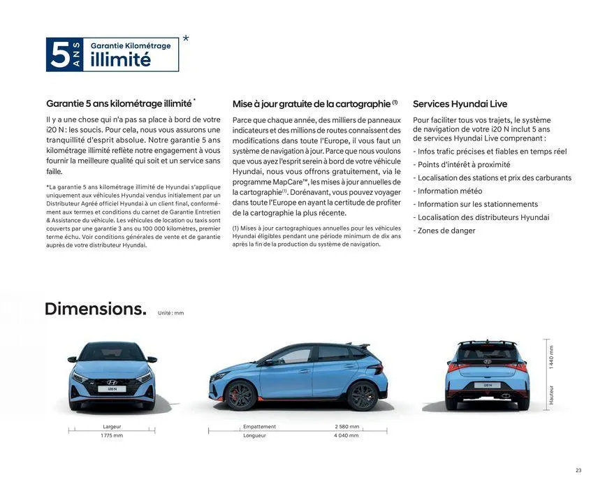 Hyundai i20 N du 23 juillet au 23 juillet 2025 - Catalogue page 23