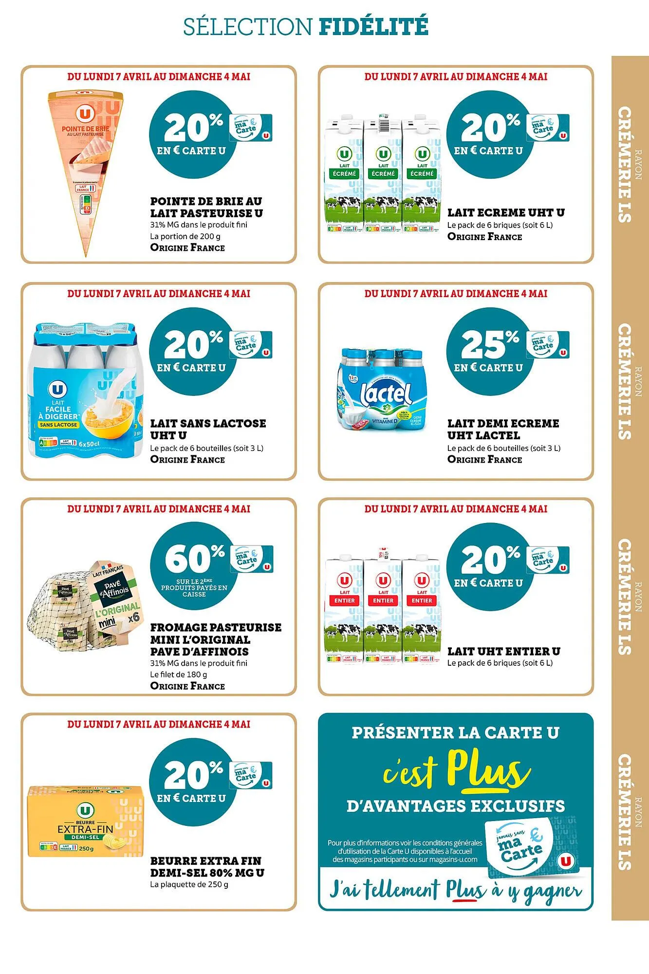 Catalogue Super U du 7 avril au 4 mai 2025 - Catalogue page 9